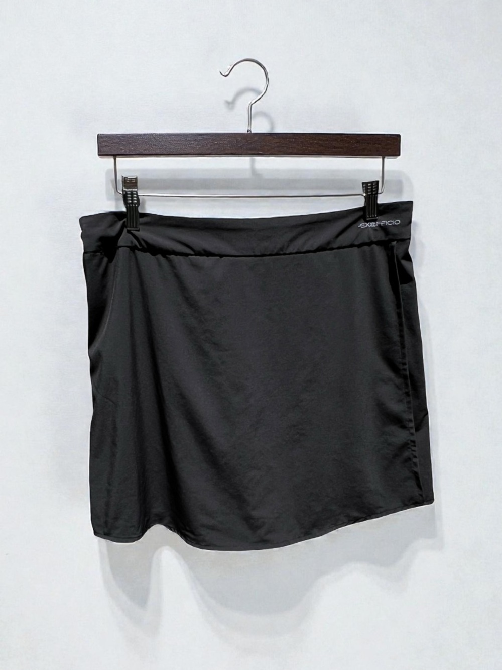 🌻ExOfficio Black Skort Women UPF50 Stretch Travel Hiking Outdoor Performance 12